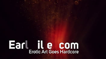 Erotic Video Art With Hot Skinny Brunette